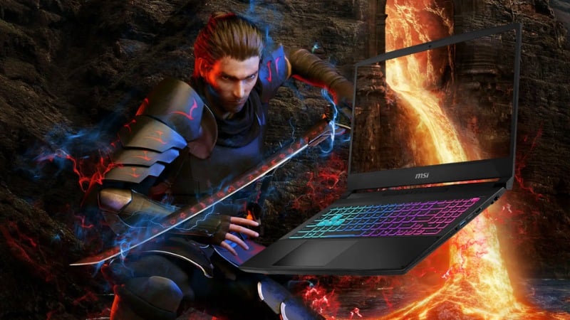 MSI Katana 15 HX B14WFK 286VN sở hữu thiết hiện đại