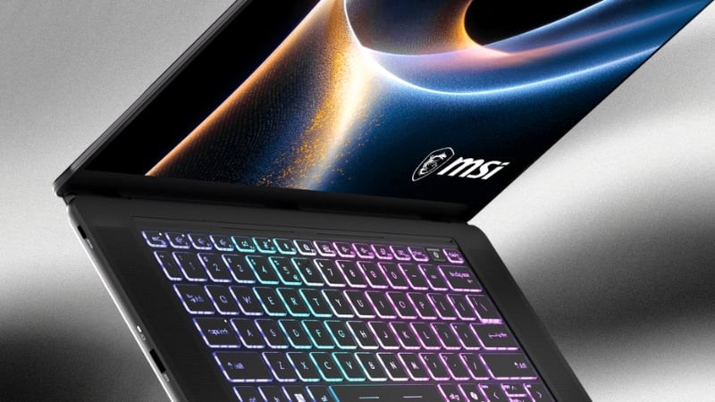 Laptop gaming MSI Stealth 16 AI+ B3WG-007VN có thiết kế tinh tế