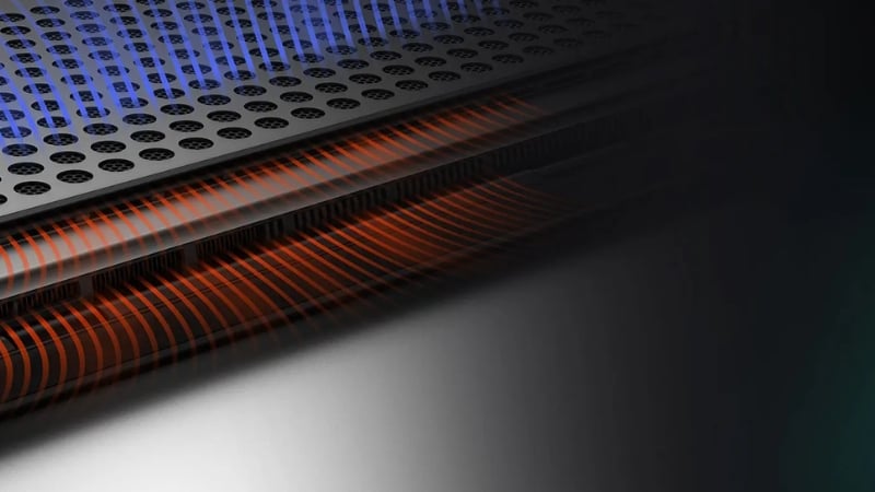 Laptop gaming MSI Stealth 16 AI+ B3WG-007VN được trang bị tản nhiệt Cooler Boost