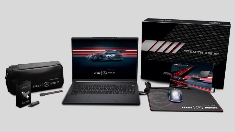 MSI Stealth A16 AI+ được trang bị bộ vi xử lý AMD Ryzen™ AI 9 HX 370 cực kỳ mạnh mẽ