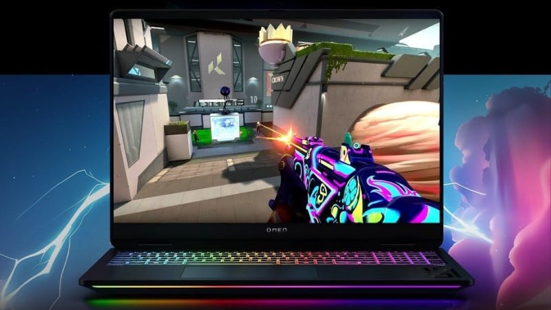 Trải nghiệm thị giác trên HP OMEN MAX 16 được nâng tầm nhờ tấm nền OLED 16 inch