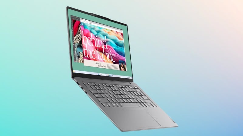 Laptop Lenovo Yoga Slim 7 14IMH9 mang trên mình ngôn ngữ thiết kế tối giản