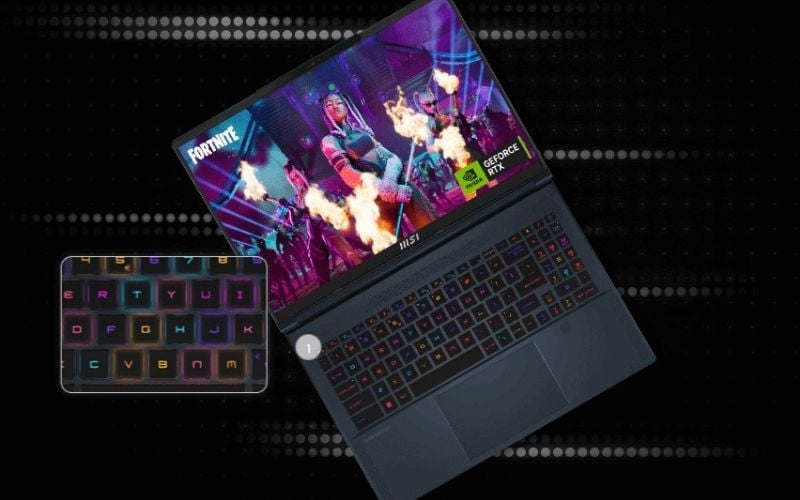 MSI Stealth 16 Studio A1VGG 089VN sở hữu hiệu năng mạnh, thiết kế mỏng nhẹ, màn hình 2K 240Hz và tản nhiệt tối ưu