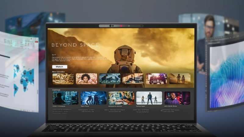 Laptop MSI Prestige 13 AI+ A3MG 036VN có bộ lưu trữ SSD 1TB PCIe Gen4