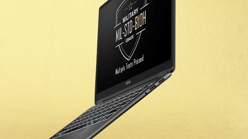 Laptop MSI Prestige 14 AI+ D3MG-022VN có thời lượng pin 81Whr