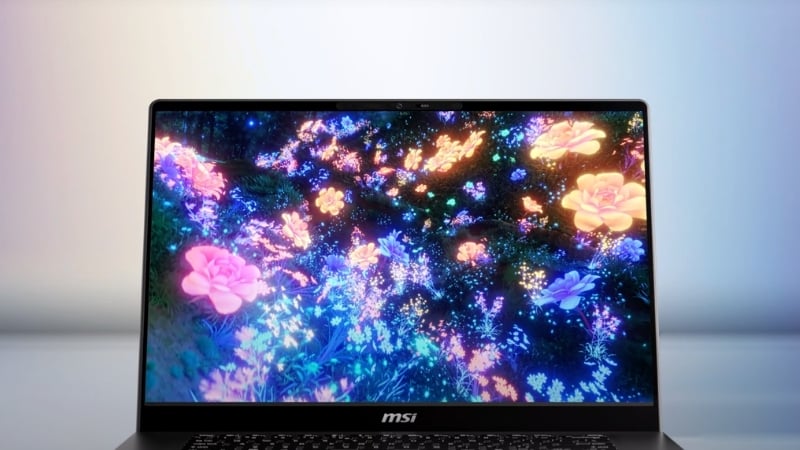 Laptop MSI PrestigePro 16 AI C3MG 024VN có màn hình OLED