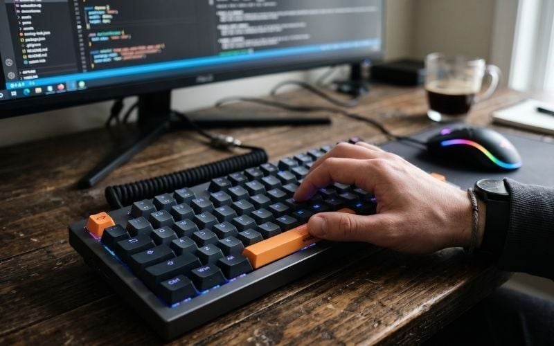 Layout ảnh hưởng&nbsp;đến thao tác, không gian sử dụng và mức độ tiện lợi khi gõ phím