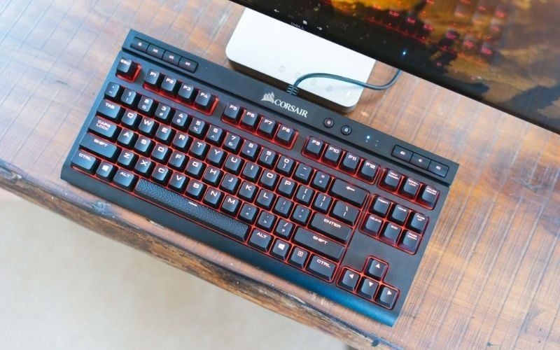 Layout TKL&nbsp;bỏ cụm numpad bên phải so với full-size
