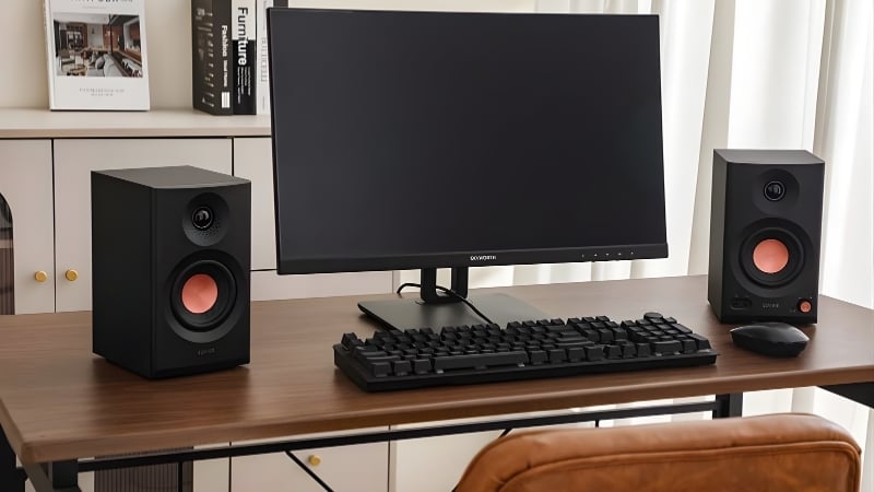 Loa máy tính Edifier MR3 Black cho âm thanh trung thực