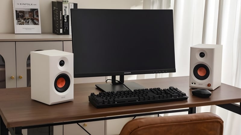 Loa máy tính Edifier MR3 White cho âm thanh chi tiết