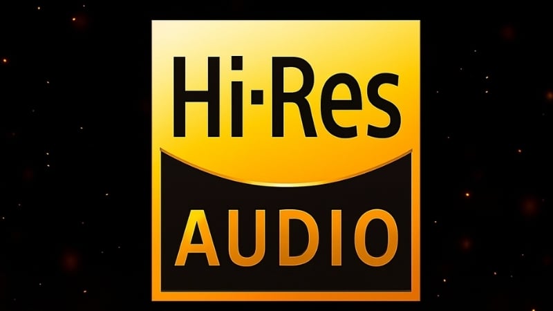 Loa máy tính Edifier MR5 Black có chứng nhận Hi-Res Audio và Hi-Res Audio Wireless