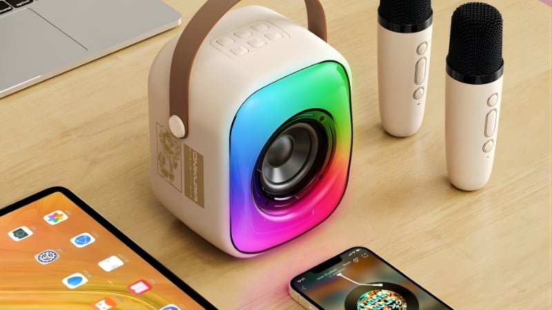 Loa Onikuma Bluetooth L7 RGB Trắng có chứng nhận CE cho sự an toàn và tin cậy