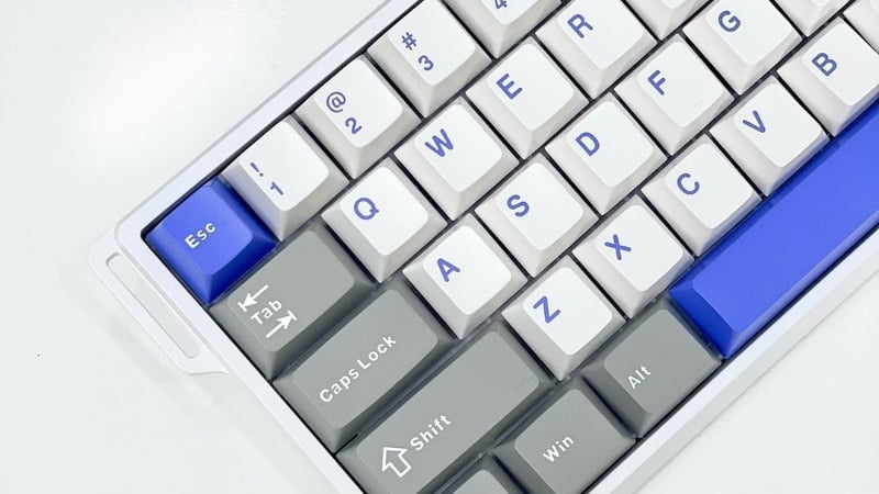 Bàn phím AULA WIN60HE MAX có dây WIN60HE03 có keycap PBT Double-Shot