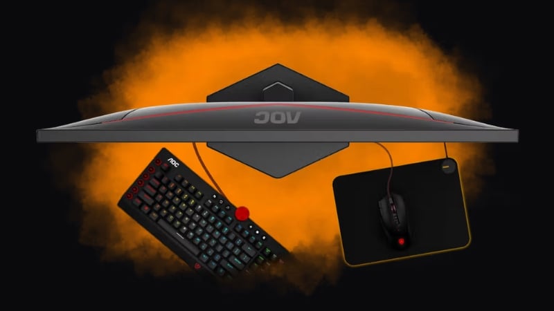 Màn hình AOC 24G11ZE có thiết kế hiện đại