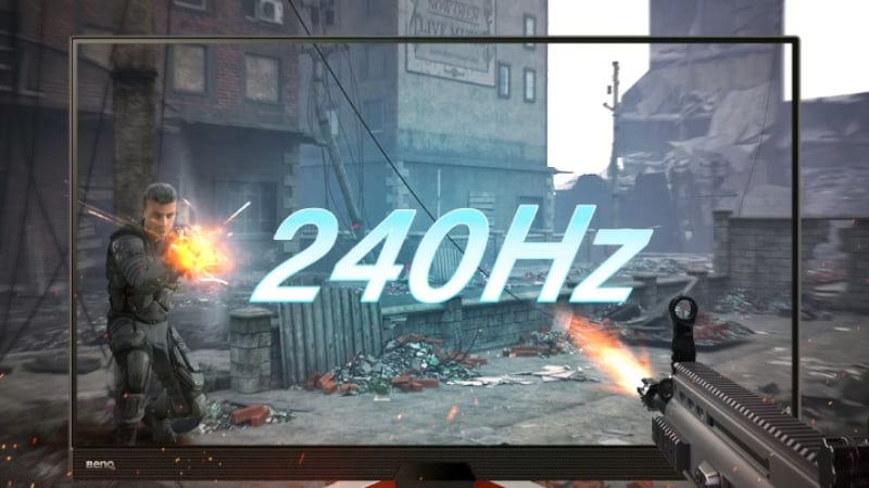 Màn hình AOC 24G11ZE siêu mượt với tần số quét 240Hz