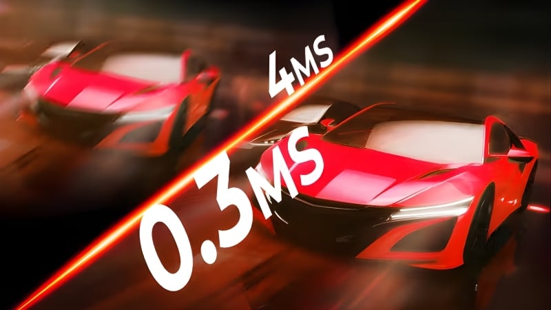 Màn hình AOC 24G50Z có thời gian phản hồi 0.3ms siêu nhanh