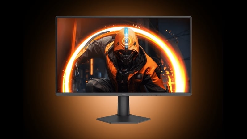 Màn hình AOC 24G50Z có thiết kế tối ưu thi đấu