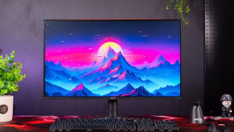 Màn hình AOC 25B36X làm chủ mọi khung hình với tốc độ 144Hz