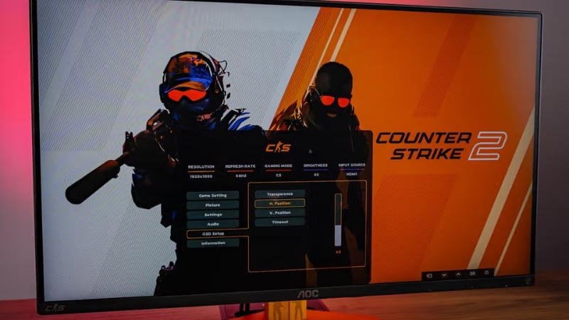 Màn hình AOC CS25G có tấm nền Fast IPS