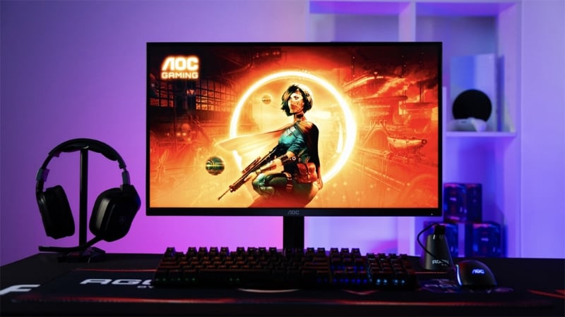 Màn hình AOC Q27G11E có tần số quét 180Hz siêu mượt
