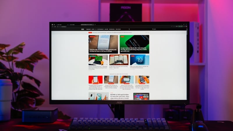 Màn hình AOC Q27G11E có thời gian phản hồi 1ms