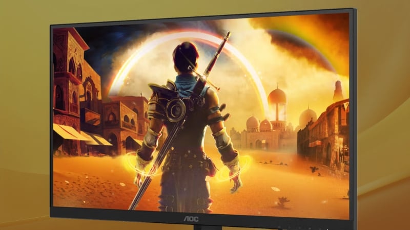 Màn hình AOC Q27G42ZE có thiết kế hiện đại