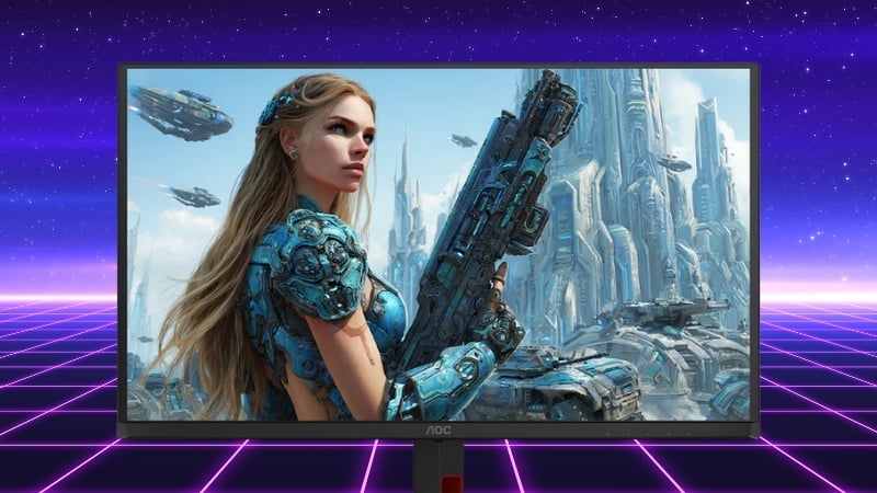 Màn hình AOC Q27G4K có độ phân giải QHD