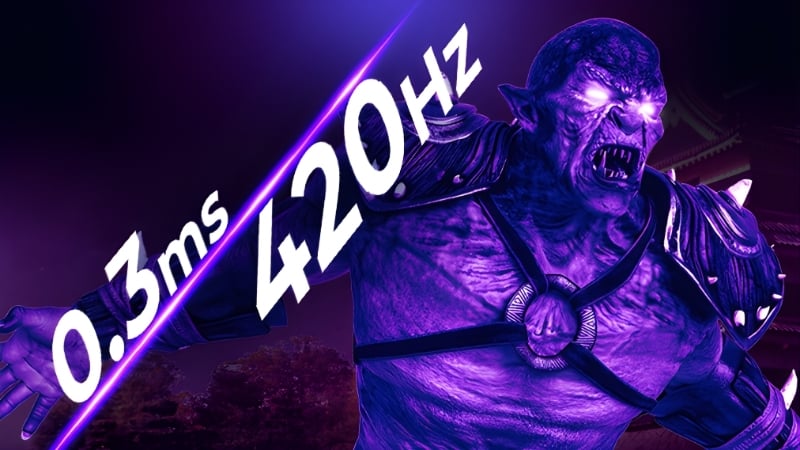 Màn hình AOC Q27G4K sở hữu tần số quét 420Hz