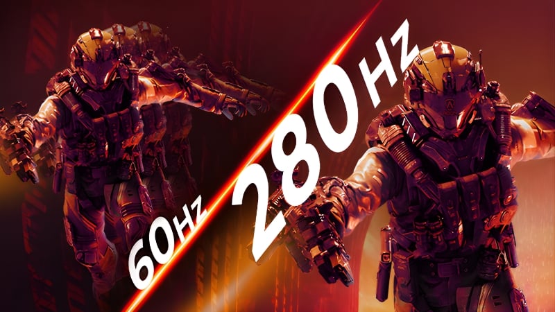 Màn hình AOC Q27G4ZD làm chủ mọi khung hình với tốc độ 280Hz