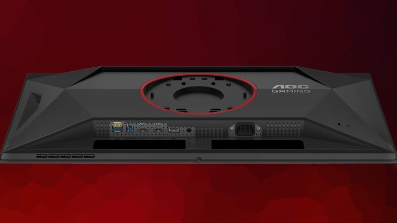 Màn hình AOC Q27G4ZD có các cổng cắm kết nối đa dạng