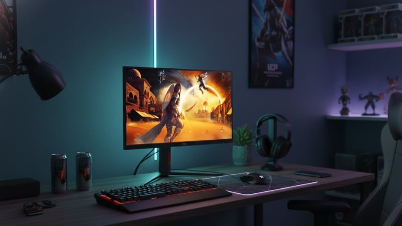 Màn hình AOC U27G4 có các tính năng bảo vệ mắt