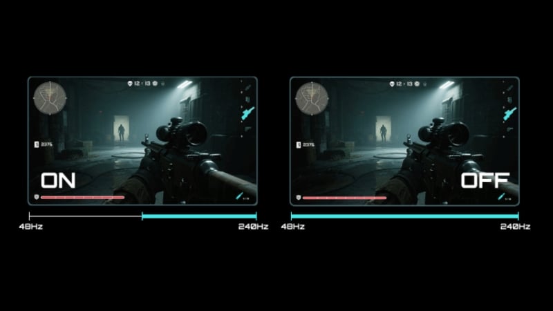 Màn hình AORUS FO27Q5P có các tính năng Tactical độc quyền