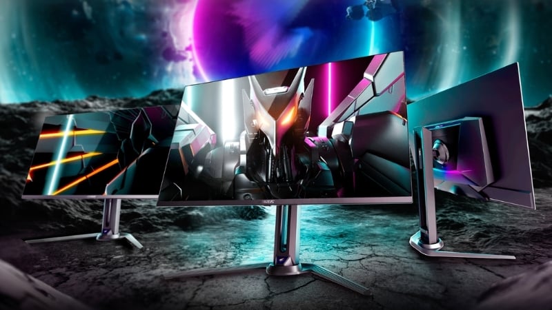 Màn hình AORUS FO32U2P phản xạ tức thì với tần số quét 240Hz