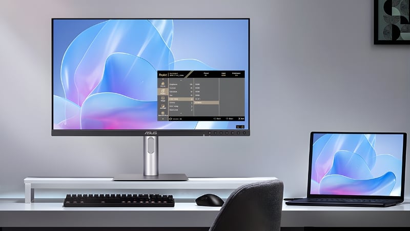 Màn hình ASUS ProArt PA278QGV có bề mặt hiển thị Anti-Glare chống choá