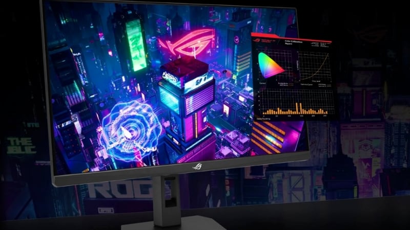Màn hình Asus ROG Strix XG27ACMES có màu sắc sống động với công nghệ HDR