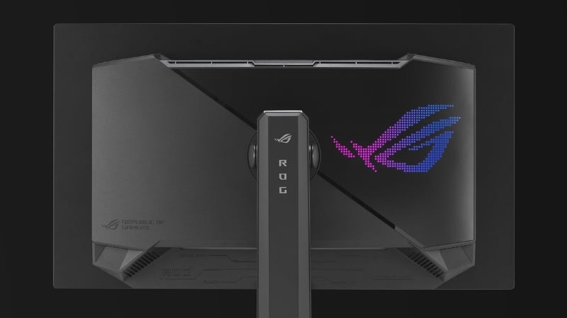 Màn hình Asus ROG Strix XG27AQDNG có thiết kế ROG Strix hiện đại
