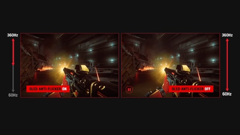 Màn hình Asus ROG Strix XG27AQDNG có tần số quét 360Hz