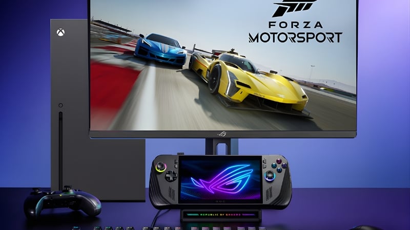 Màn hình Asus ROG Swift PG27UCDM kết nối đa dạng cổng