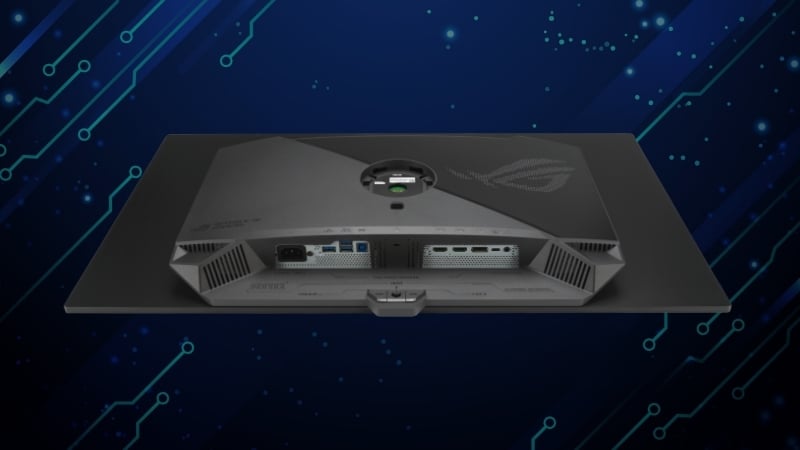 Màn hình Asus ROG Swift PG32UCDM3 có các cổng kết nối đa dạng