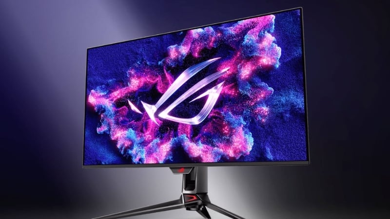 Màn hình Asus ROG Swift PG32UCDM3 có tấm nền QD‑OLED 4K&nbsp;chuẩn màu