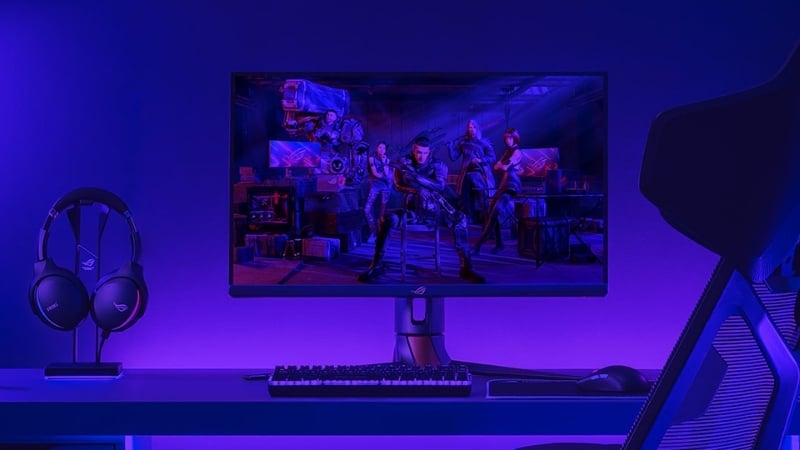 Màn hình Asus ROG Swift PG32UCDMR được trang bị kết nối toàn diện