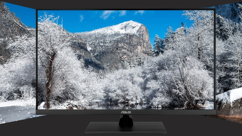 Màn hình ASUS VP32AQ có không gian hiển thị rộng lớn