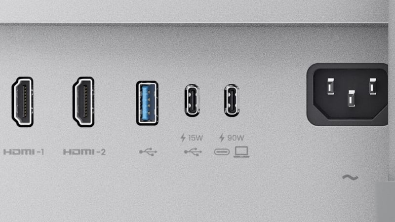 Màn hình BenQ MA270U có USB-C 90W tối ưu góc làm việc