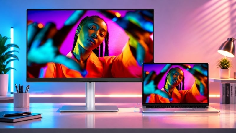 Màn hình BenQ MA270UP có độ phân giải 4K sắc nét