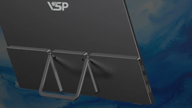 Màn hình cảm ứng di động VSP VP1560FST1 có các cổng kết nối cơ bản