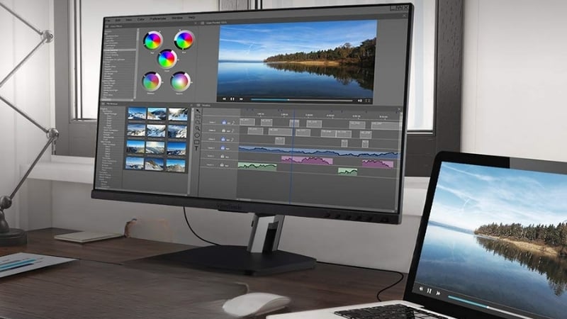 Màn hình cảm ứng ViewSonic TD2455 có gam màu tươi tắn cho mọi task vụ