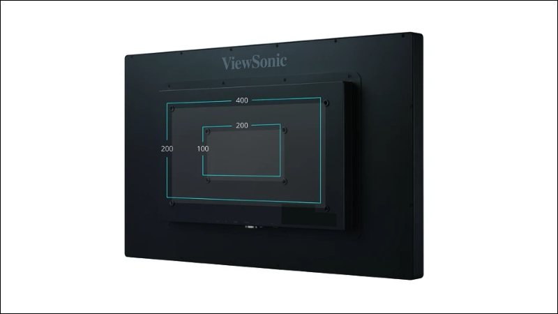 Màn hình cảm ứng ViewSonic TD3207 thiết kế linh hoạt cho nhiều kiểu lắp đặt