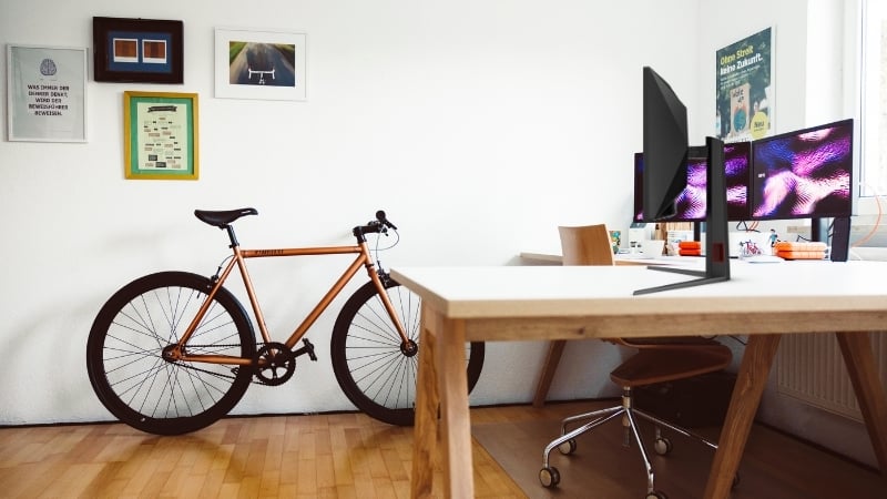 Màn hình cong AOC CU34G4H có thiết kế thoải mái bền bỉ