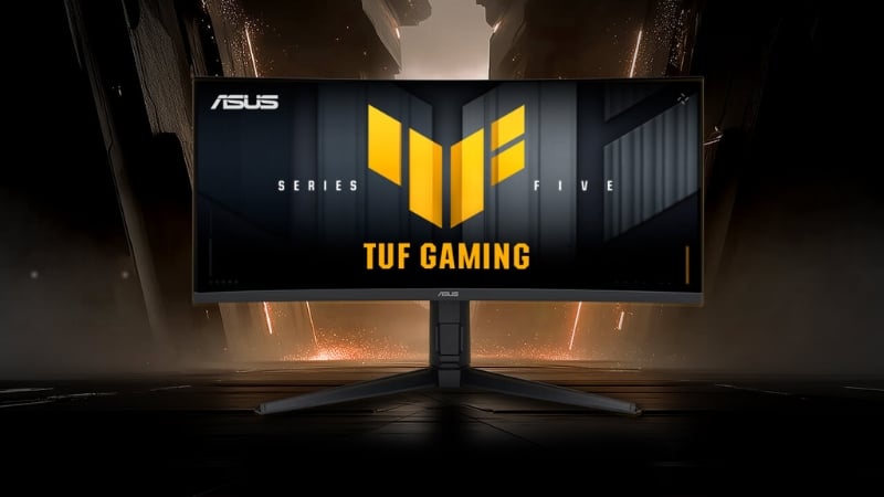 Màn hình cong ASUS TUF GAMING VG34WQML5A cho trải nghiệm hình ảnh siêu rộng