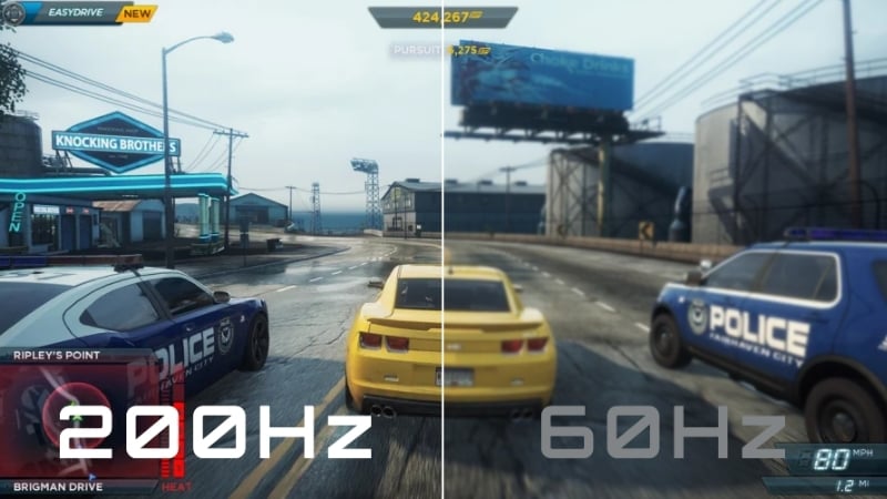 Màn hình cong GIGABYTE G34WQC2 phản xạ tức thời với tần số quét 200Hz